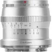 TTArtisan APS-C 50mm f1.2 Fuji X mount Silver