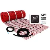 Plieger 1m2 B&W Heat Elektrische Vloerverwarmingsmat 220V 150W Compleet