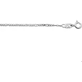 Huiscollectie zilver Zilveren figaro kettingen 1018766