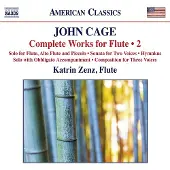 OUTHERE Katrin Zenz - Cage: Complete Works For Flute, Vol.2 (CD)