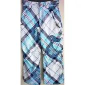 Protest Terra JR Skibroek - Blauw/Wit - Maat 128