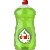 Dreft 9x Clean & Fresh Afwasmiddel Apple 1200 Ml
