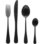 Secret De Gourmet Bestekset Shadow - 32x - 16-delig - RVS - zwart