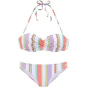 LASCANA Bikini geel / jade groen / lichtlila / pitaja roze