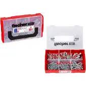 Fischer FixTainer DuoPower pluggen met schroeven
