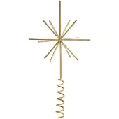 Ferm Living Christmas Tree Top Ster Brass