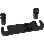 Wilkinson B-GTB-B brug met studs voor gitaar zwart