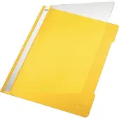 Leitz Standaard plastic snelhechter 4191 A4 polypropyleen 60 vel geel