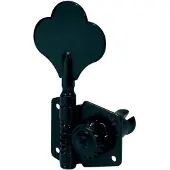 Boston 88-BL machine heads for bass guitar, 4x left, black