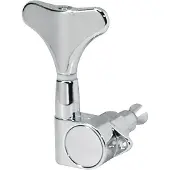 Boston 92-CL machine heads for bass guitar, die cast, 4x left, chrome