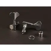 Gotoh GB-350-5-C machine heads for bass guitar, 5-string, 4x left+1x right, lightweight resolite, chrome