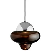 Design By Us Hanglampe , Nutty, dimbare, Roestbruin, Woonkamer, Glas, Designer
