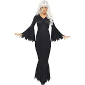 Smiffys Midnight vampier jurk zwart (zwart, M)