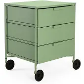 Kartell Mobil Mat Container 3 containers | Mat Green