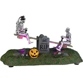 Lemax - Tombstone See-saw, B/o (4.5v) - Kersthuisjes & Kerstdorpen