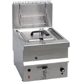 Casselin CFG10 friteuse Enkel 10 l 6500 W Frituurpan Zwart, Roestvrijstaal