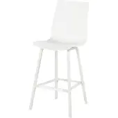 Hartman Sophie Wave tuin barstoel aluminium/kunststof 4 stuks