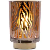 Senza LED Tafellamp Luna - 10 x 14 CM - Goud/Grijs