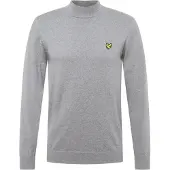 Lyle & Scott Roll neck jumper - mid grey marl