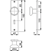Hoppe Deurbeslag 54/378