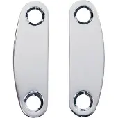 Boston NP-82-C Chroom Halsmontageplaten (Set van 2)