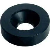 Boston W-710-B Zwarte Neusmontage Ferrules 15,0 mm - Set van 4