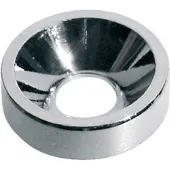 Boston W-750-C Chromen Halsmontage Ferrules - Set van 4 (14,0 mm)