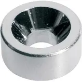 Boston W-760-C Chroom Neck Mounting Ferrules - Set van 4 (13,0 mm)