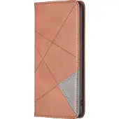 Mobigear Rhombus Slim Bookcase voor Google Pixel 7 - Bruin