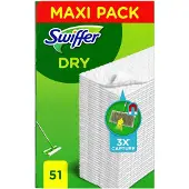 Sweeper vloerdoekjes navulling (51 doekjes)