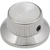 Boston KN-261 Deurbelle met Pareloer Inleg en Nikkel Afwerking