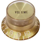 Boston KG-130-V Bellknop SG-model - Goud met Volume Regelaar