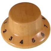 Boston KWM-310 Houten Belknop - Maple 25x13mm