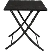 Bolero Bistro Tafel Vierkant | Zwart