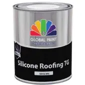 Global Paint Silicone Roofing TG SR150 | Dakcoating 1 KG - Wit