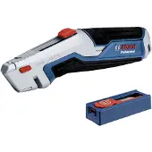 Bosch Professional Retractable knife + blades (1x Intrekbaarmes, 10+3 reserve messen)