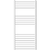 LuxeBath Badkamerradiator Sahara 600x1200 mm Wit gebogen met zijaansluiting