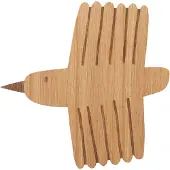 Ferm Living Bird wandlamp Geolied eikenhout