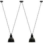 DCW éditions Hanglampe , Zwart, Woonkamer, Metaal