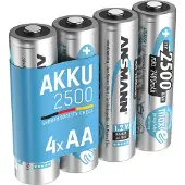 Ansmann maxE HR06 Oplaadbare AA batterij (penlite) NiMH 2500 mAh 1.2 V 4 stuk(s)