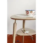 UMAGE My Spot bijzettafel Zwart eiken-messing