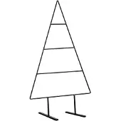 Ginger Ray Black Metal Christmas Tree Alternative