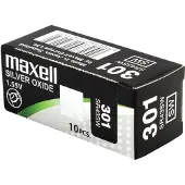 Maxell SR43SW horloge batterij 301