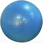OPTI Gym Ball fitnessbal-swiss bal 75cm blauw met pomp
