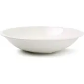Yong Diep bord 25xH5.5cm wit Solid (Set van 4)