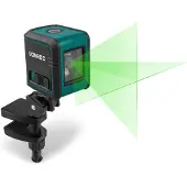 Vonroc Kruislijnlaser | Groen - zelfnivellerend – 18 meter bereik