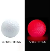 Legend LED Flash Glow In The Dark Golfballen - 2 Stuks