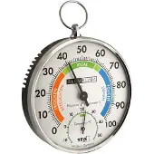 TFA-Dostmann 45.2027 45.2027 Thermo- en hygrometer Zilver