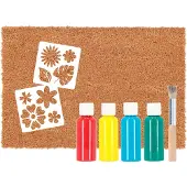 Kids in the Garden Doe-het-zelf Set Deurmat - Bloemen - - OneSize - Knutselpakket