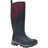 Muck Boots Arctic Ice Hoge Rubber Zwarte/Bordeaux Wellington Boots